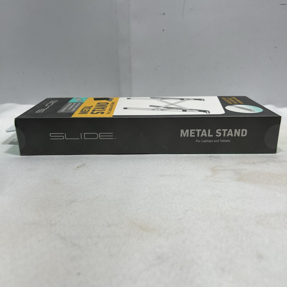 SLIDE Metal Stand For Laptops & Tablets ~ NEW SEALED