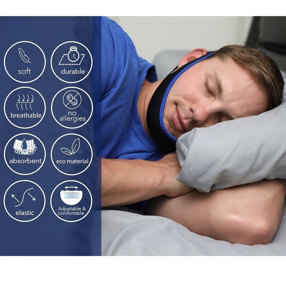 SleepEz Anti Snoring Chin Strap Snoring Solution
