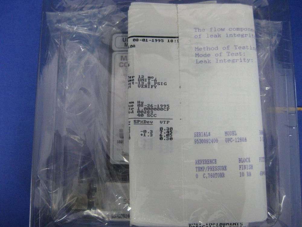 Unit UFC-1260A Mass Flow Controller, N2, 3 SLM, Refurbished