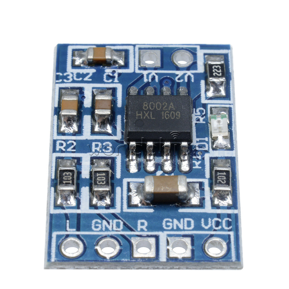 20PCS Mini Audio Voice Amplifier Module HXJ8002 Power Amplifier Replace PAM8403
