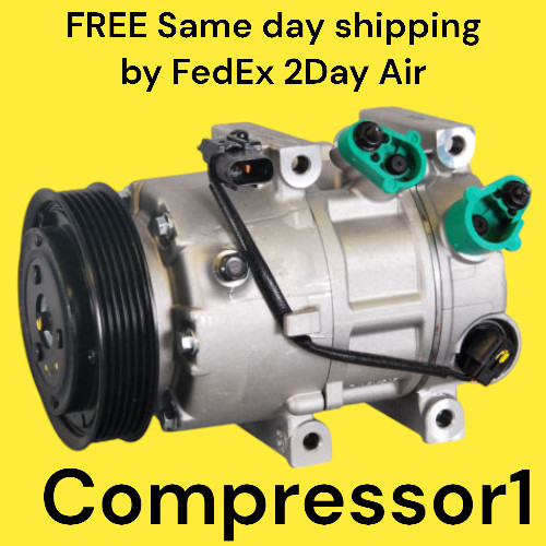 AC Compressor Fits Hyundai Sonata 2.0L 2.4L 2012 2013 2014, KIA Optima 2012-2018