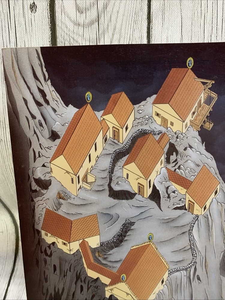 D&D Monastery Map/Guide 1990 TSR