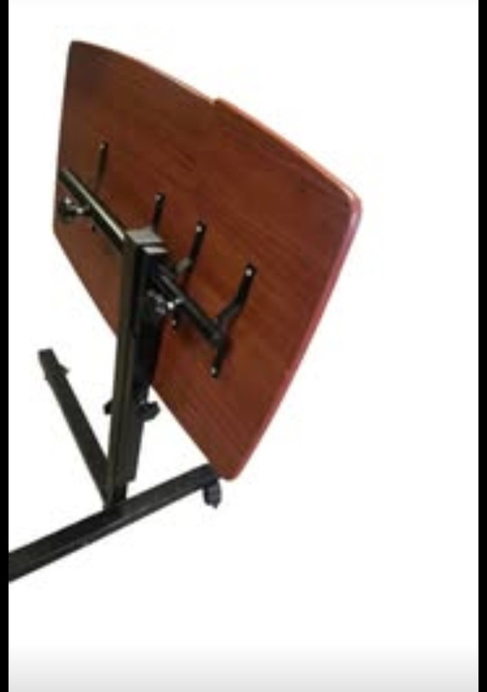 Portable Lectern Stand,Rolling Adiustable Laptop Desk. Multi-Purpose Split Level