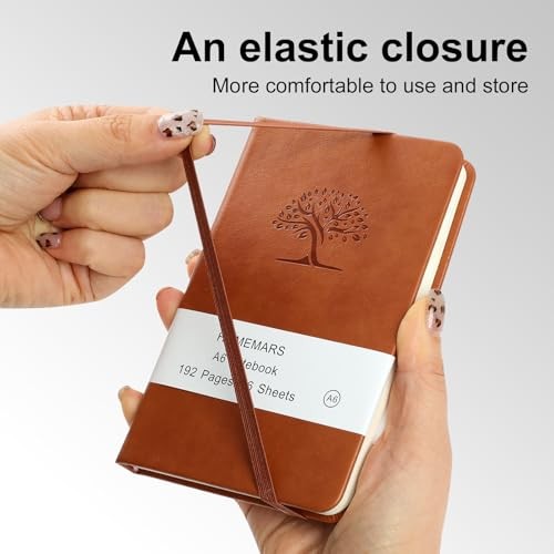 Small Notebook, Pocket Notebook, 3 Pack, Notebook A6, Squared,3.7" x Graph