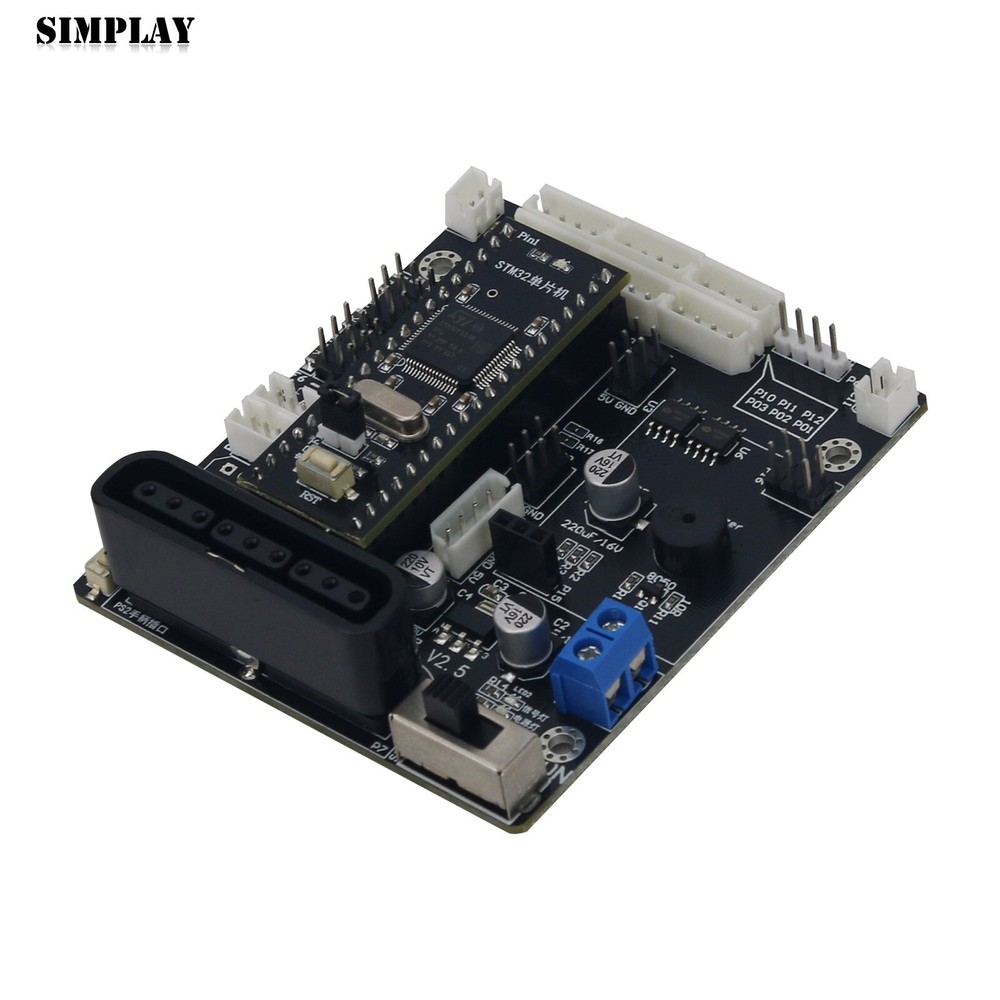 6CH Servo Controller + 2CH Motor Control Bluetooth Handle Remote Control