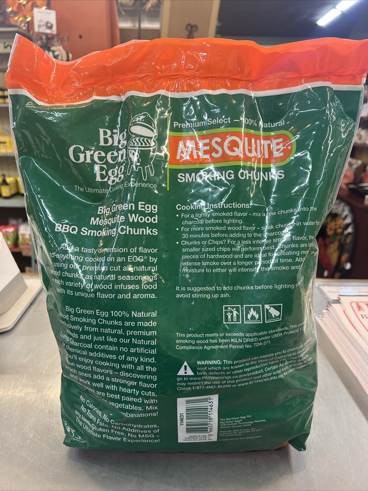 Big Green Egg Mesquite Smoking Chunks