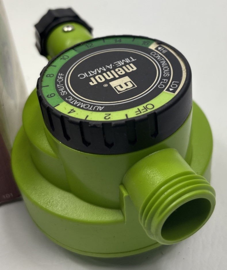 Melnor AquaTimer 101 Flowmeter Water Timer Auto Shut-Off