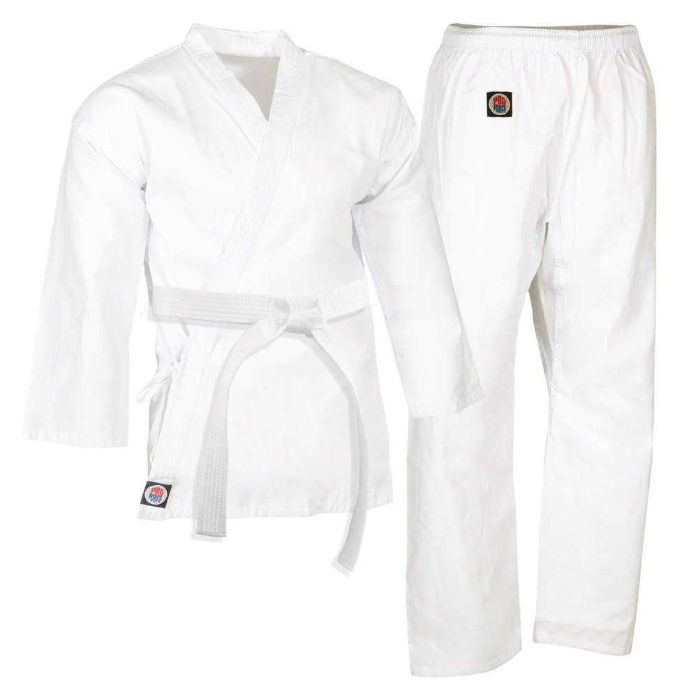 ProForce 5 oz Karate Uniform Elastic Drawstring Pants- 60/40 Blend