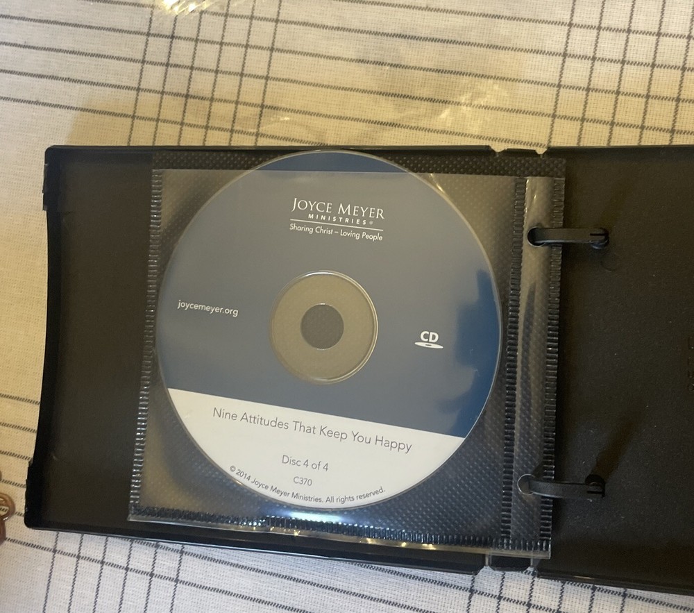 Nine Attitudes That Keep You Happy by Joyce Meyer CD