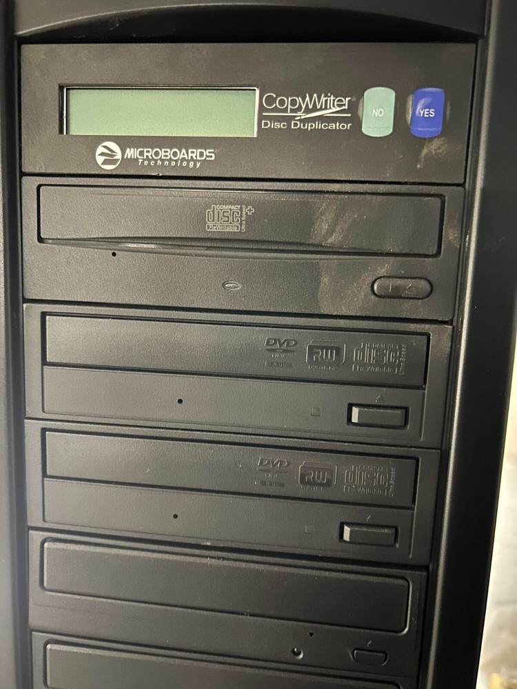 MICROBOARDS TECHNOLOGY COPYWRITER DISC DUPLICATOR CD COPIER 1 to 10 DISK