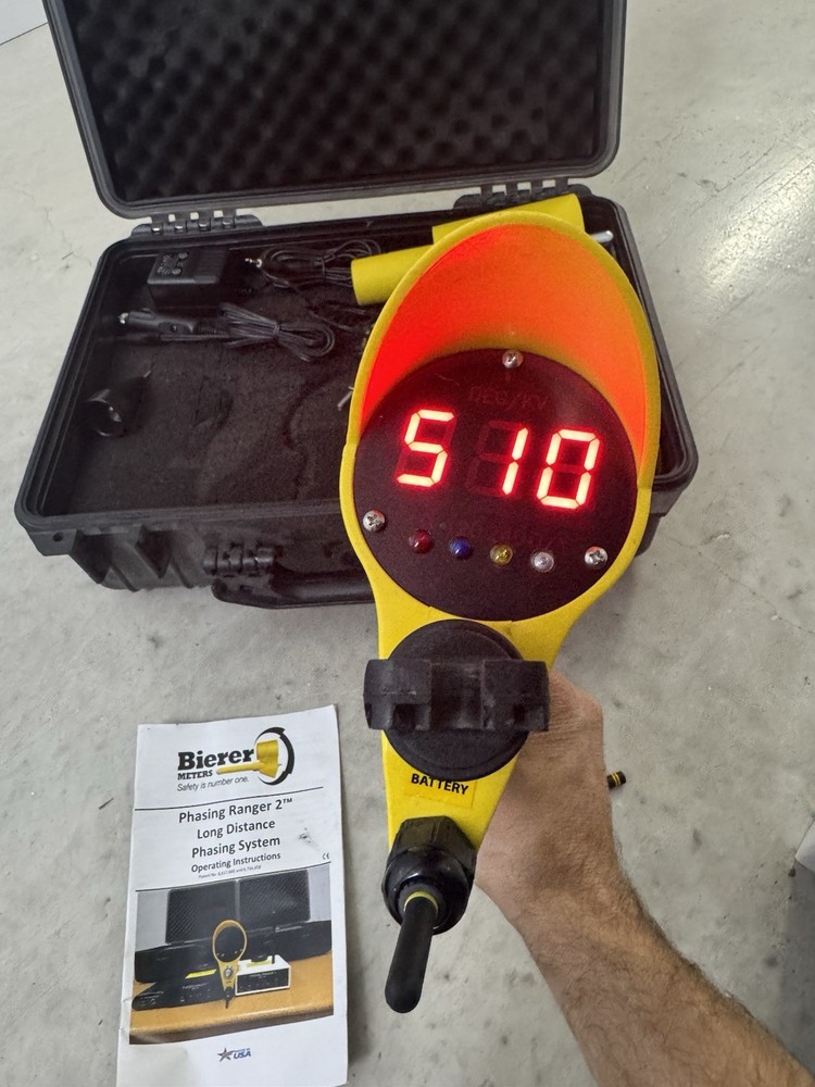 Bierer PD800W Phasing Voltage Meter Tester Phasing Ranger 2 With Black Case #767