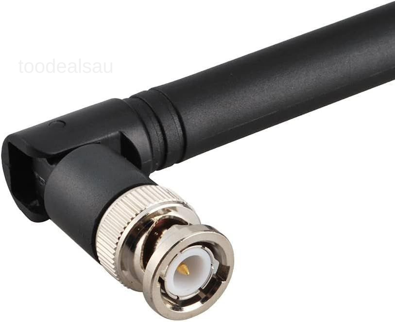 Wireless Microphone Receiver Antennas BNC Antenna 4-pack, Black