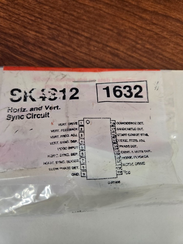 SK4812 Horizontal & Vertical Sync Circuit