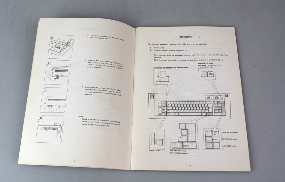 Brother IF-300 Interface Unit User's Guide