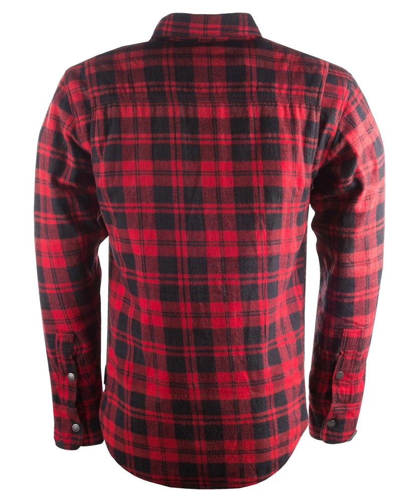 Marksman Flannel Black/Red Md