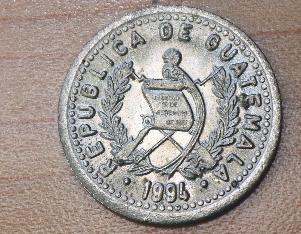 1994 Guatemala 10 Centavos