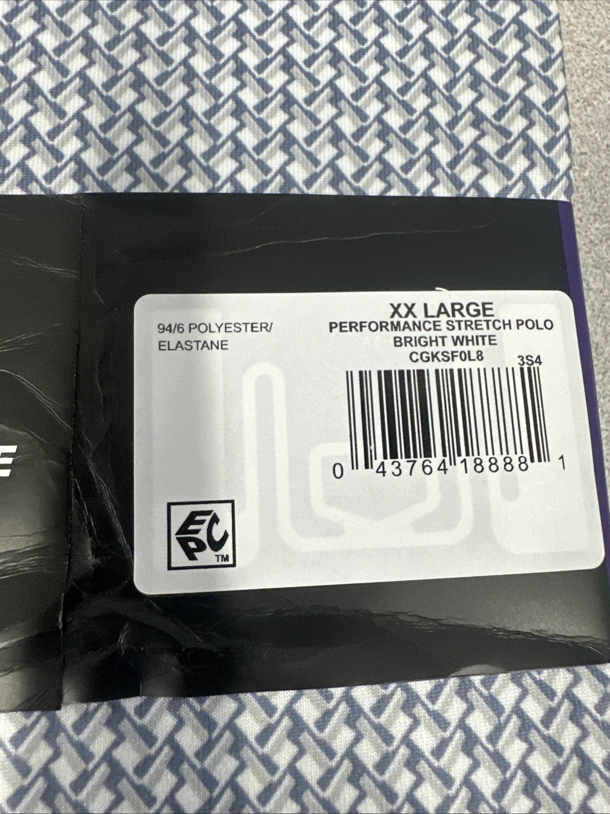 Callaway Men's Performance Golf Polo Moisture Wicking XXL White