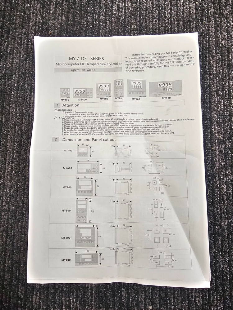 Dofonics DF900 Digital Temperature Control Box Temperature Controller