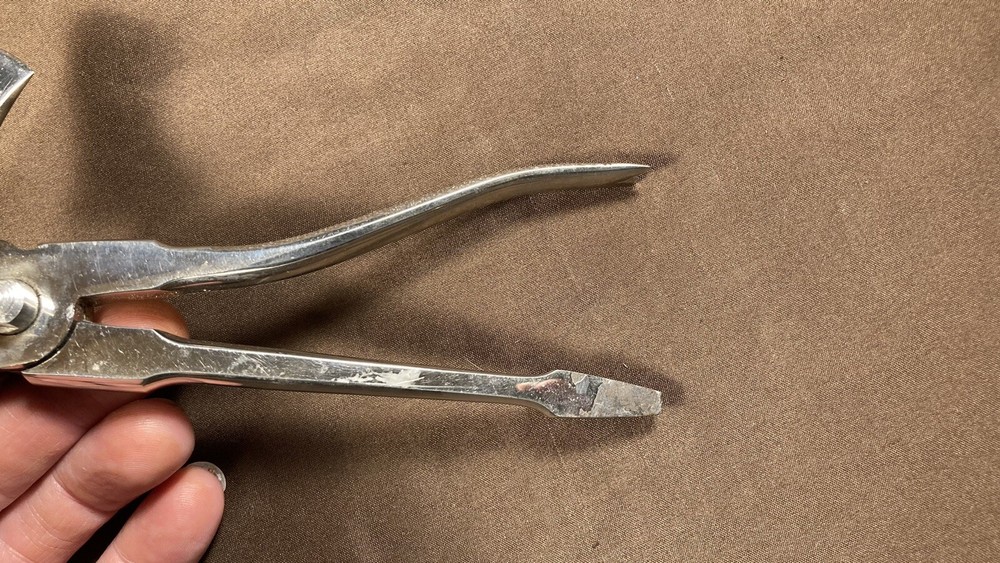 Antique Solingen Germany Nut Cracker Knife Cutter Splitter Tool