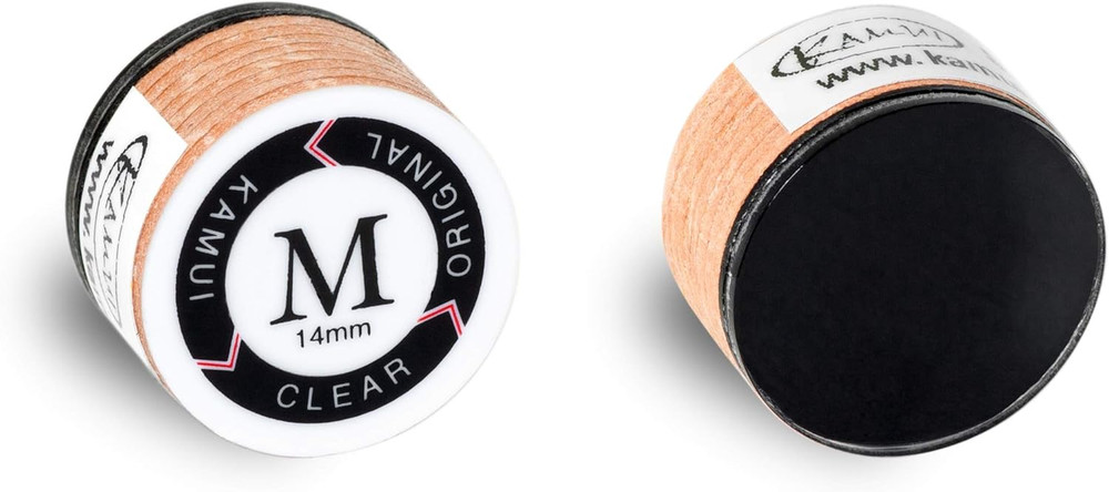 Clear Original Laminated Pool Billiard CUE TIP - 1 Pc