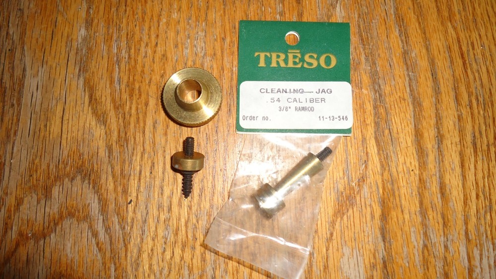 Muzzleloader 54 Caliber Cleaning Jag, Ball Puller, Ramrod Guide Bore Protector