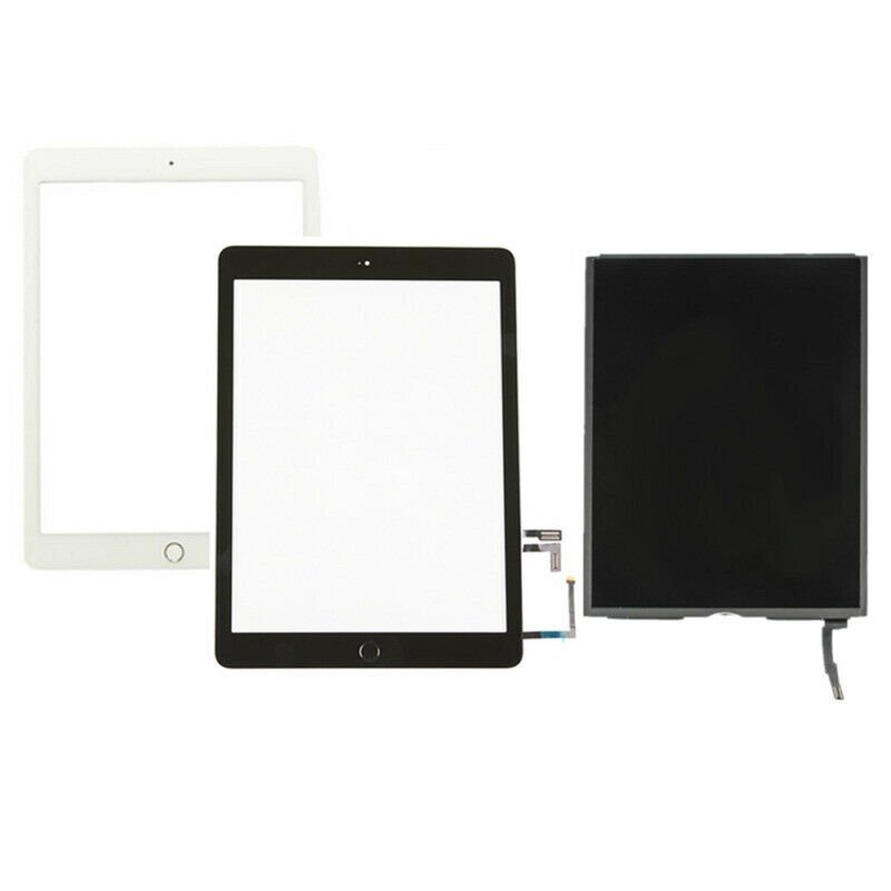 LCD Display Touch Screen Panel/Home Button For iPad 5th Gen 2017 A1822 A1823 Lot