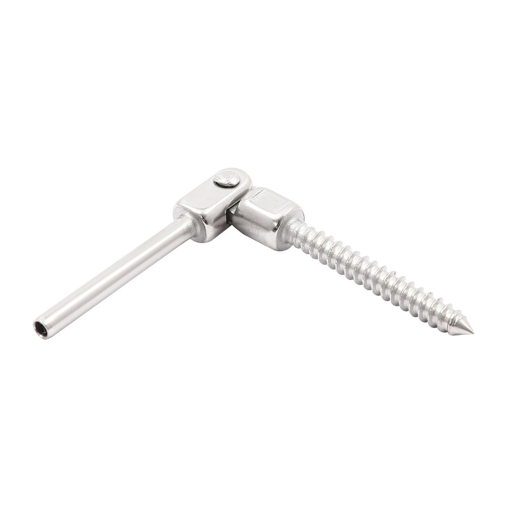 20pieces Cable Railing Kits Threaded Stud Tension End Angle Adjustable 180Degree