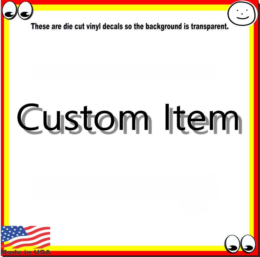 custom design decal