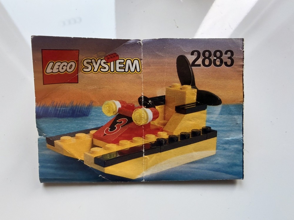 Genuine LEGO System set 2883 Boat from 1997