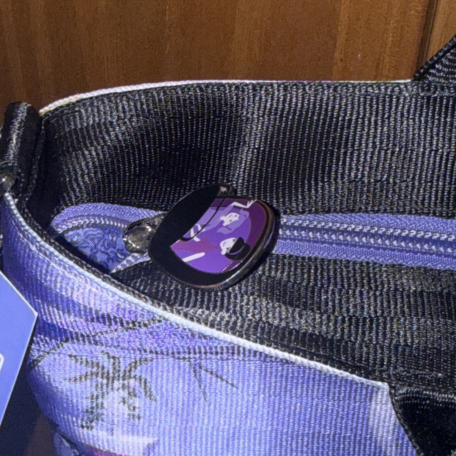 Harveys Seatbelt Disney Haunted Mansion 50th Anniversary Medium Tote Purse