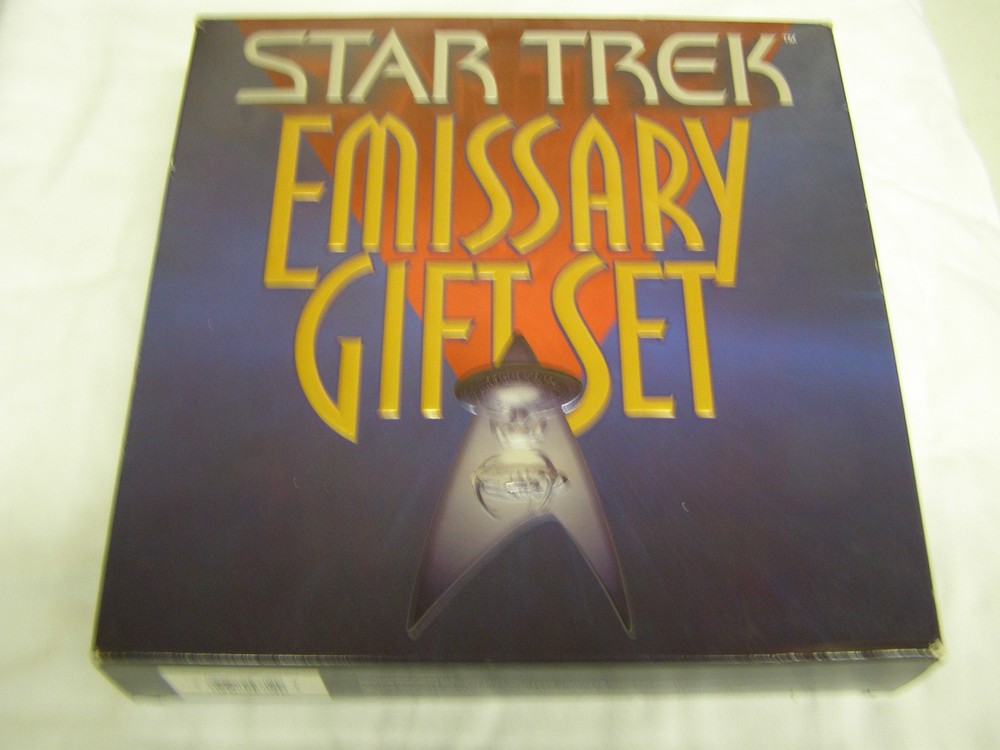 star trek emissary gift set