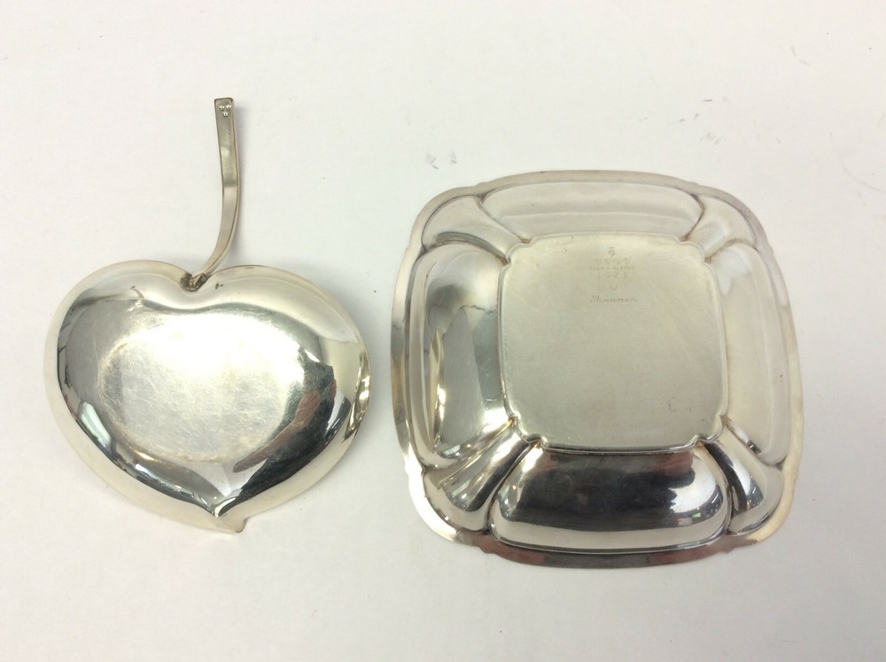 Vintage Three Crown Silversmiths Reed & Barton 1023 Shannon Water Lily Tray Dish