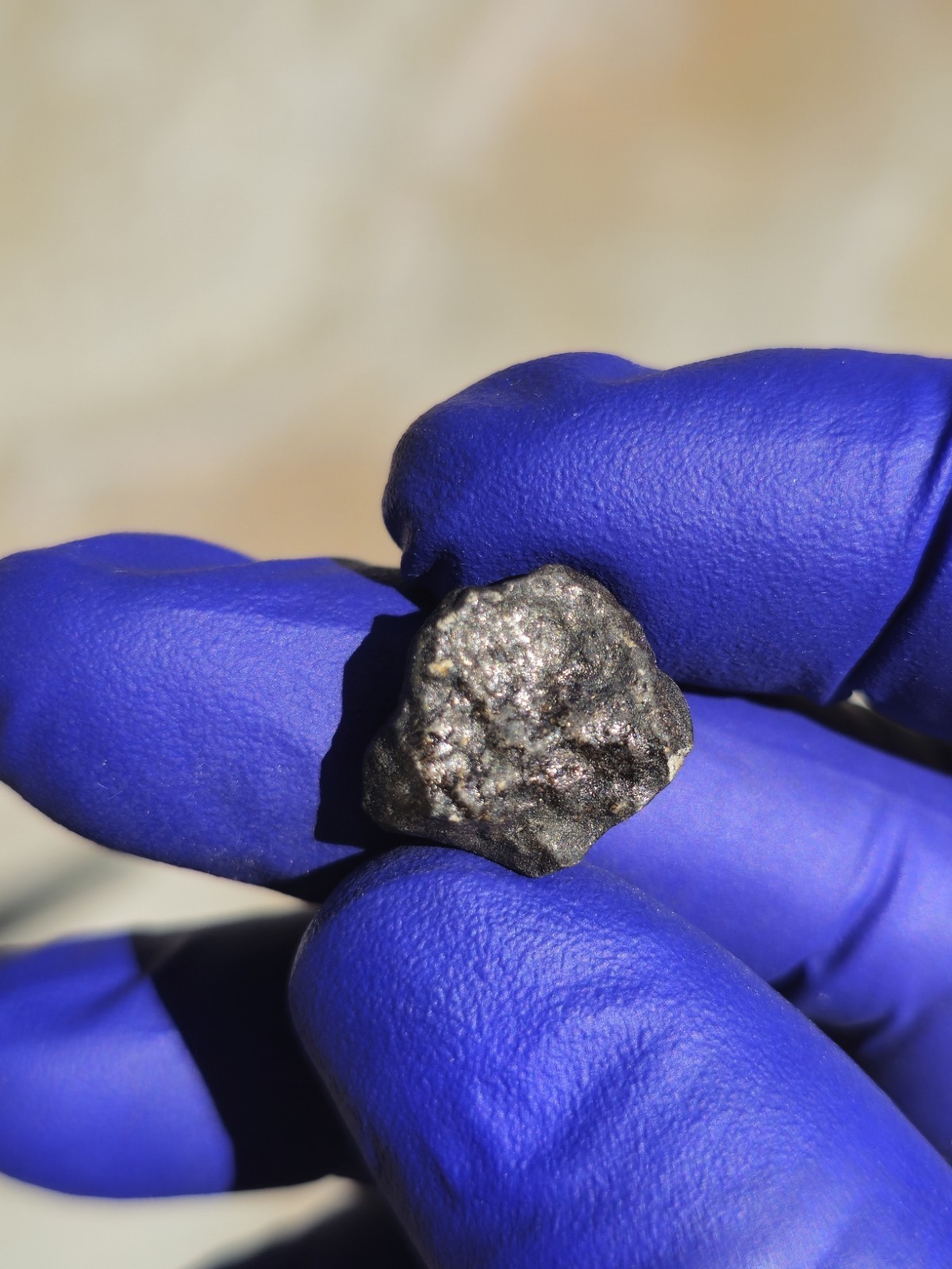 Chelyabinsk Meteorites 2.213g Fresh Crusted Individual COA Russia