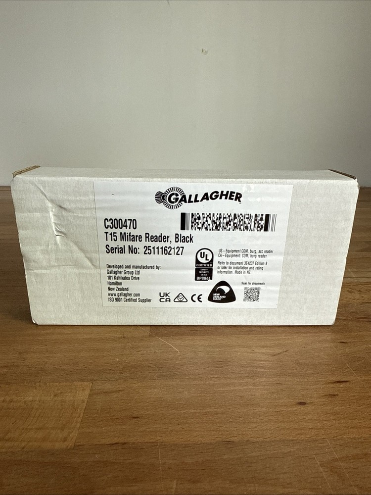 Gallagher T15 C300470  Multi Tech Reader Black