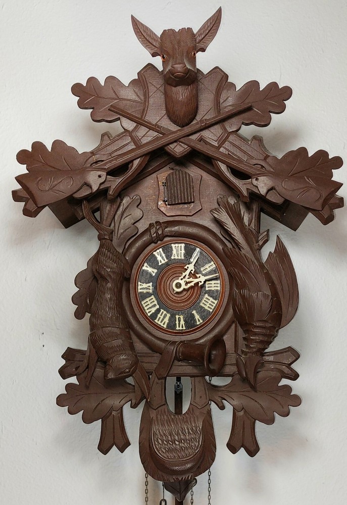 Antique German Black Forest Cuckoo Clock
