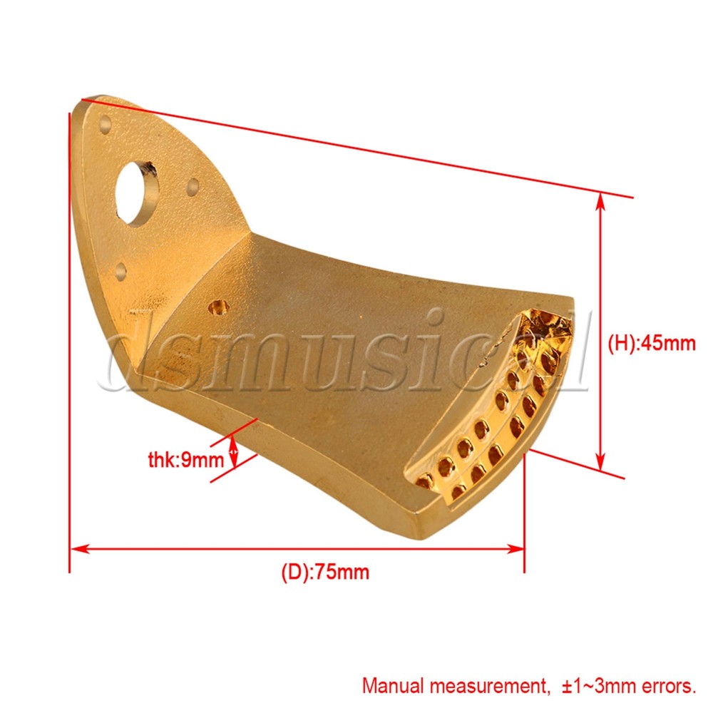 Golden Triangle 8-String Mandolin Tailpiece For Musical Guitar Accessories Part