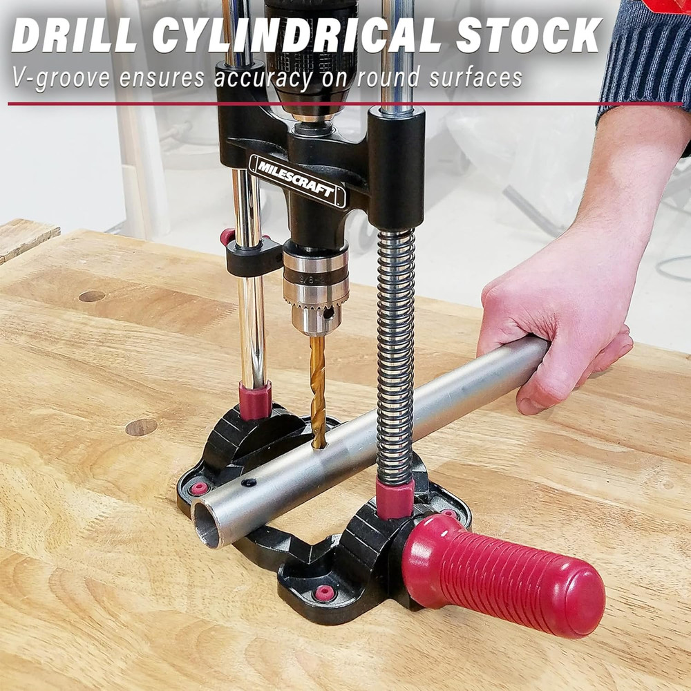 1318 Drillmate Portable Drillling Guide – Precision Drilling Jig Attachment for