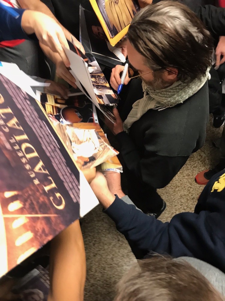 GFA Gladiator Commodus * JOAQUIN PHOENIX * Signed Full Movie Script PROOF AD1COA