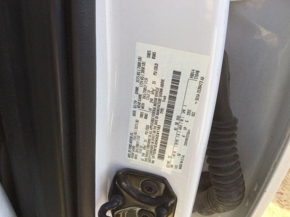 F150 2019 Glove Box 4989573