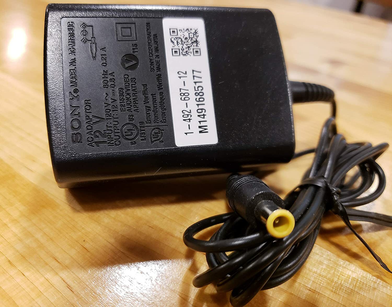 Original Sony Power Supply AC Adapter Charger for Sony bluray Blu-Ray Player BDP