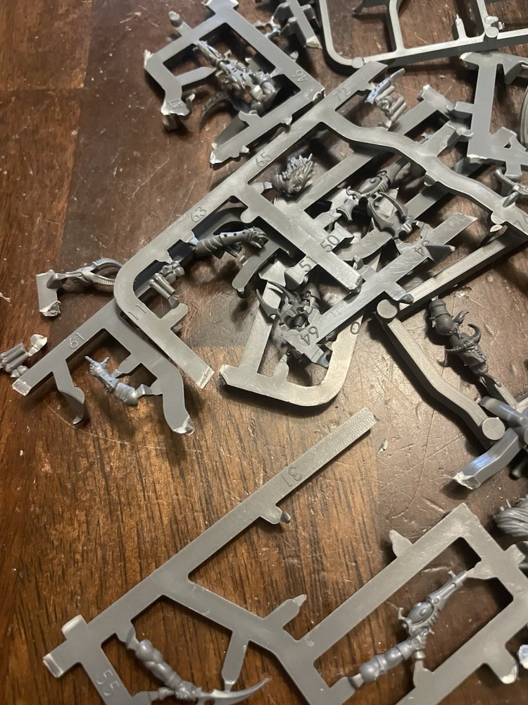 Warhammer 40 K Dark Elder Bit Lot. S8