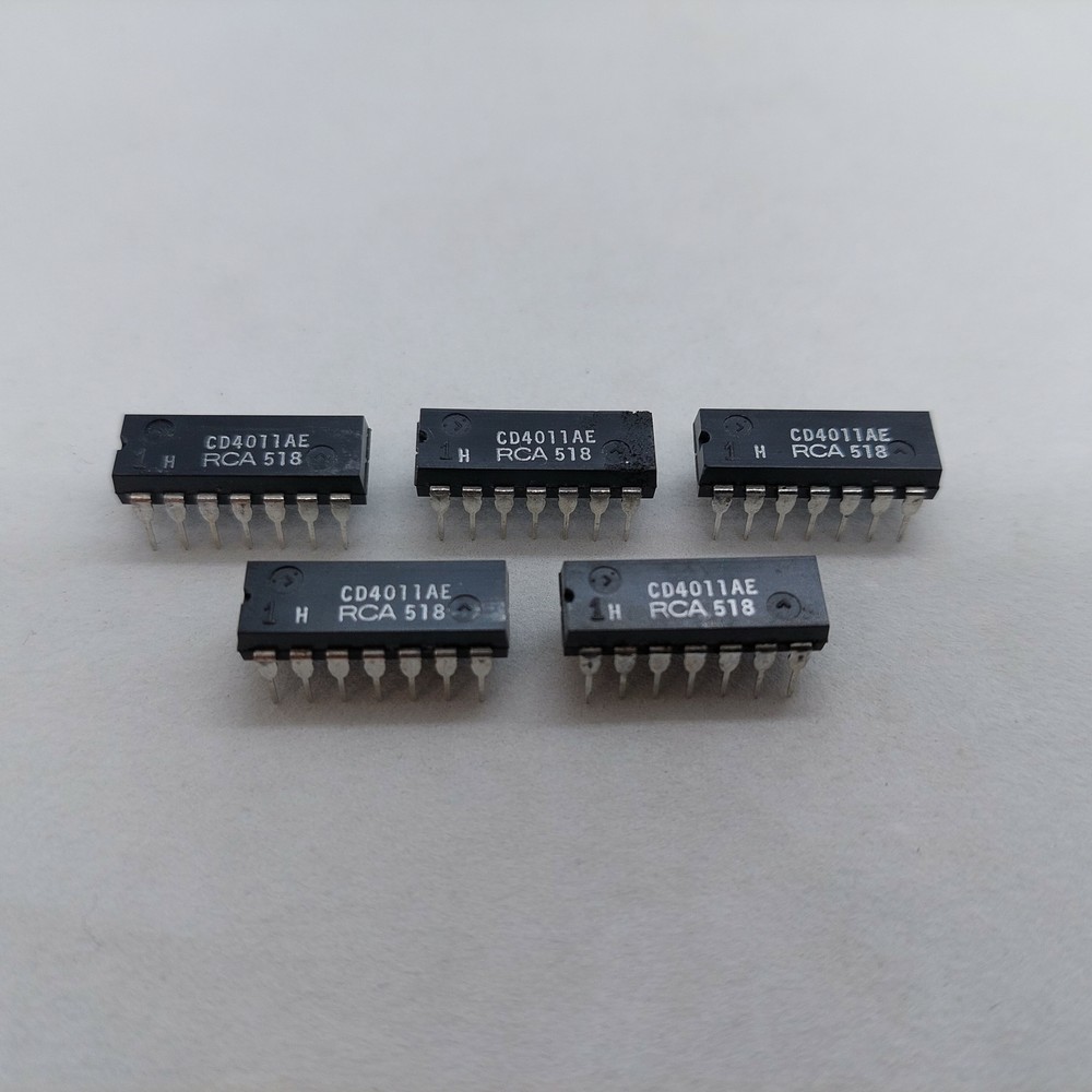 CD4011AE RCA INTEGRATED CIRCUIT X5pcs