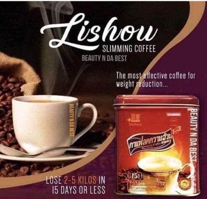 L!shou Coffee 15 sachet in can