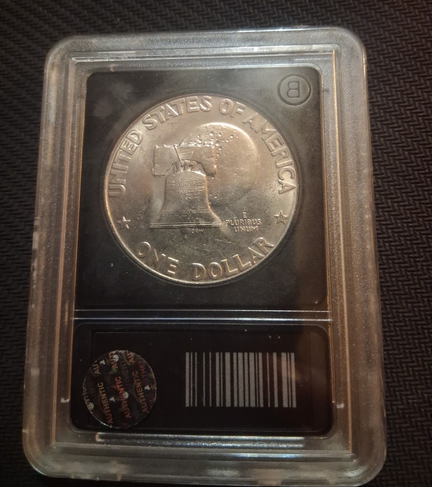 1976 Eisenhower Dollar $1 Brilliant Uncirculated Authenticated
