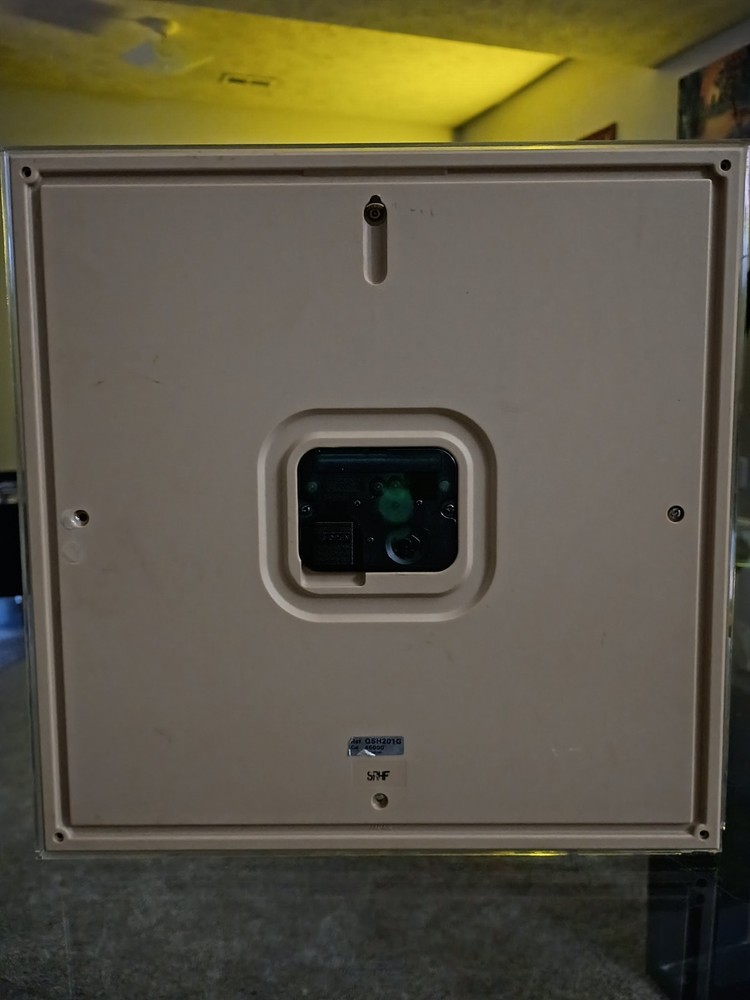 Vintage Seiko Square Wall Clock