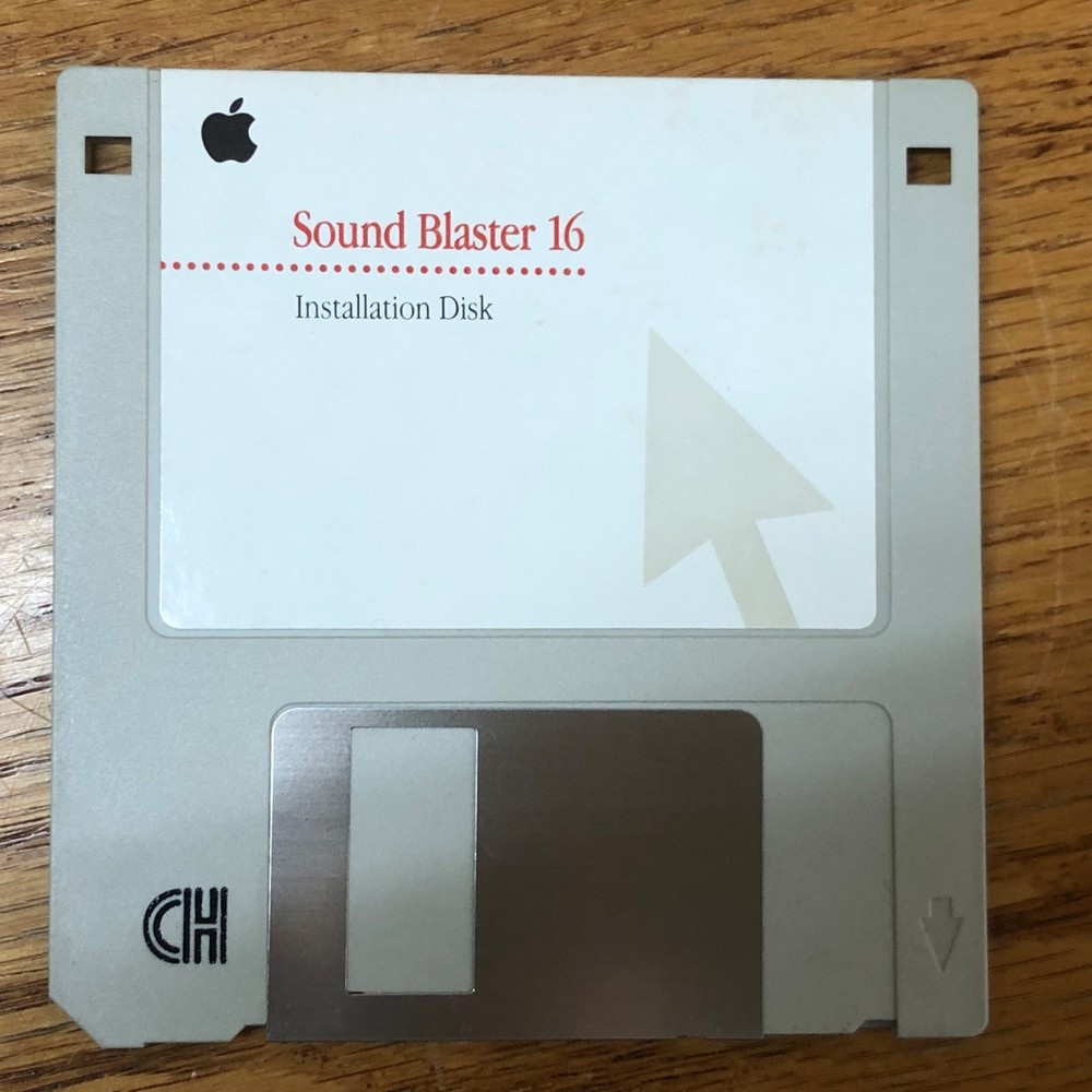 Sound Blaster 3.5" Diskette / Macintosh Computer Software