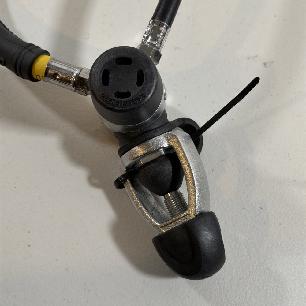 Oceanic Regulator With Alpha 7 Octopus