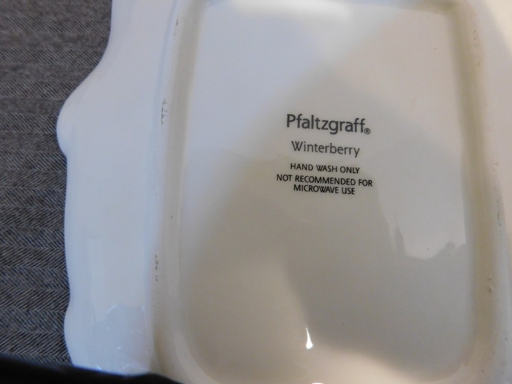 Pfaltzgraff Snowman Head Dish- NOS