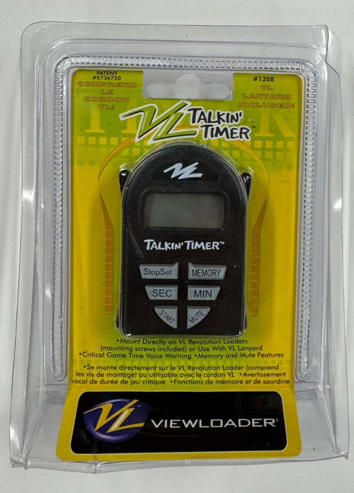 ViewLoader Talking Timer Paintball Timer Brand New VL Viewloader Talkin' Timer