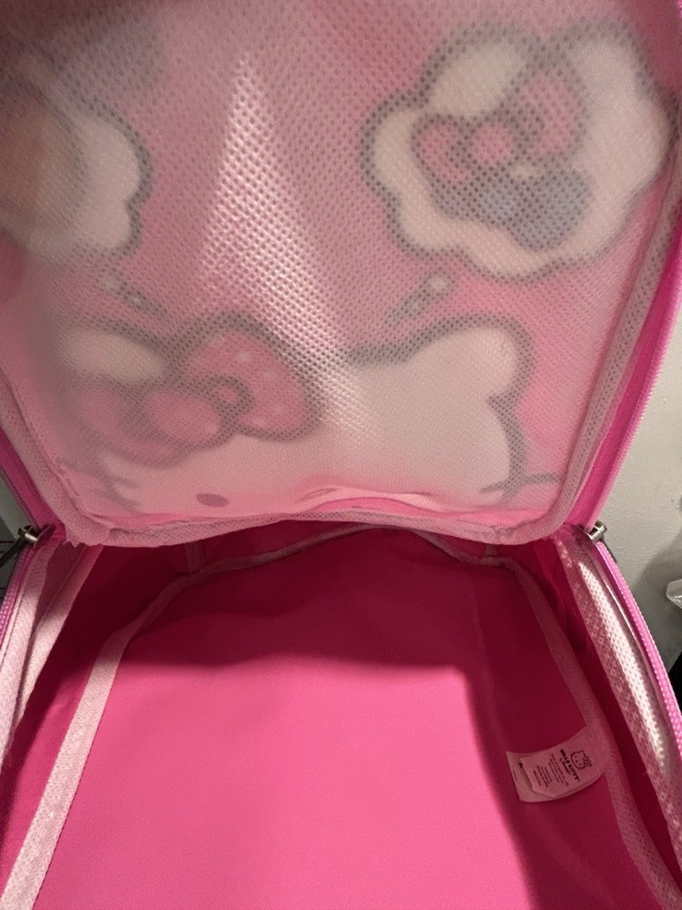 Small Kid’s Hello Kitty Pink Backpack w/ Multiple Compartments